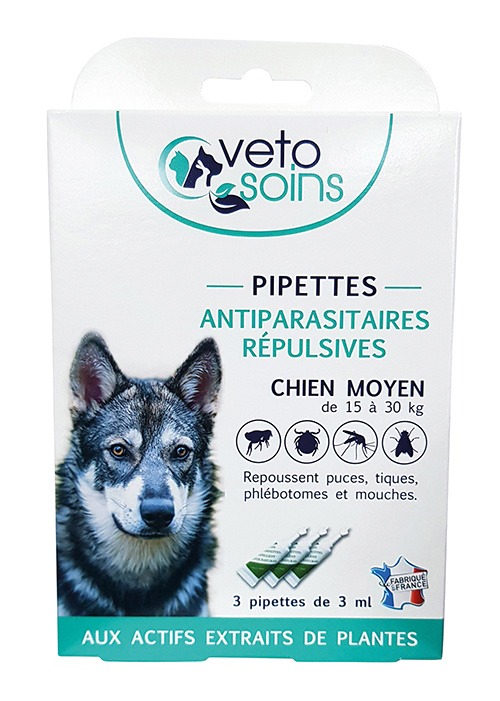 Vetosoins Spot on chien petit et moyen