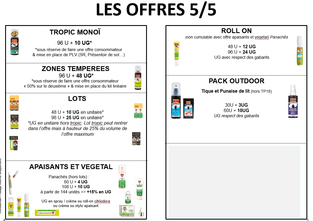 Les offres 5/5