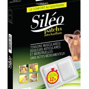 sileo patch chauffants 2p petits format 10x13cm