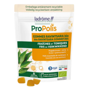 GOMMES PROPOLIS RAVINTSARA DOYPACK 45G GOMMES PROPOLIS RAVINTSARA DOYPACK 45G FR/NL *